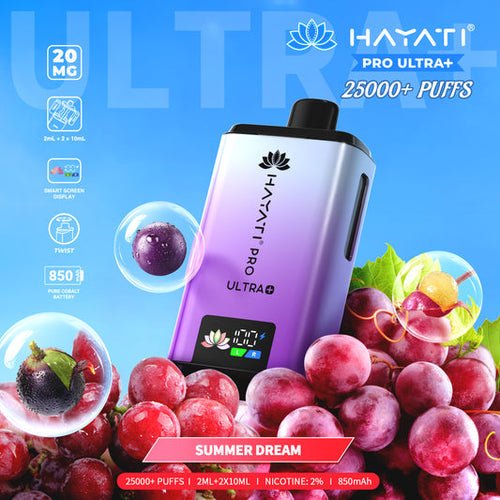 Hayati Pro Ultra Plus 25k Disposable Vape - Power Vape Shop