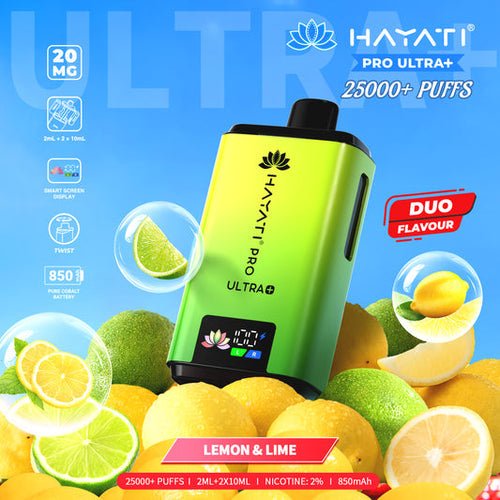 Hayati Pro Ultra Plus 25k Disposable Vape - Power Vape Shop