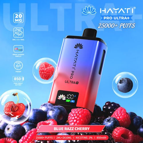 Hayati Pro Ultra Plus 25k Disposable Vape - Power Vape Shop