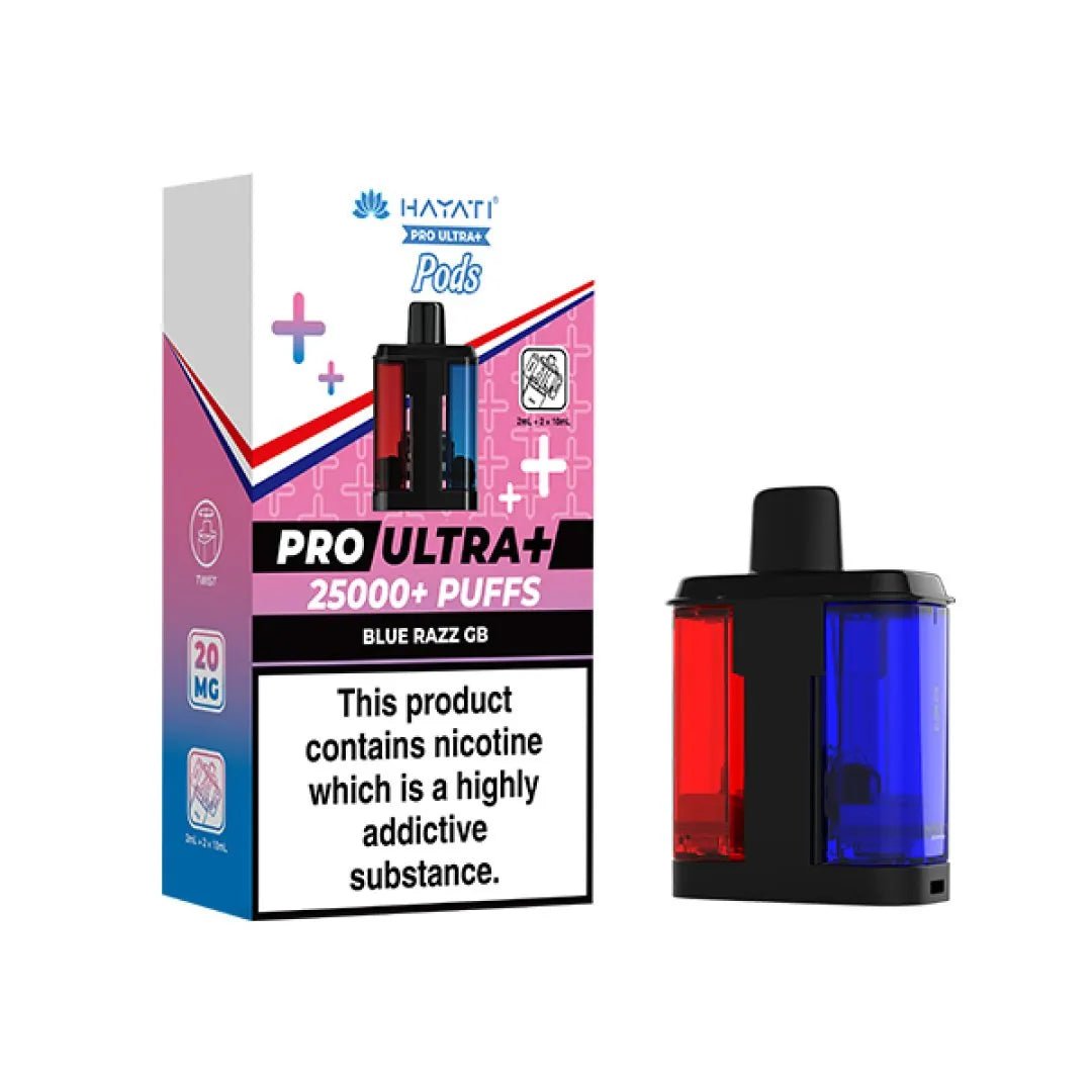 Hayati Pro Ultra Plus 25k Prefilled Pods - Power Vape Shop