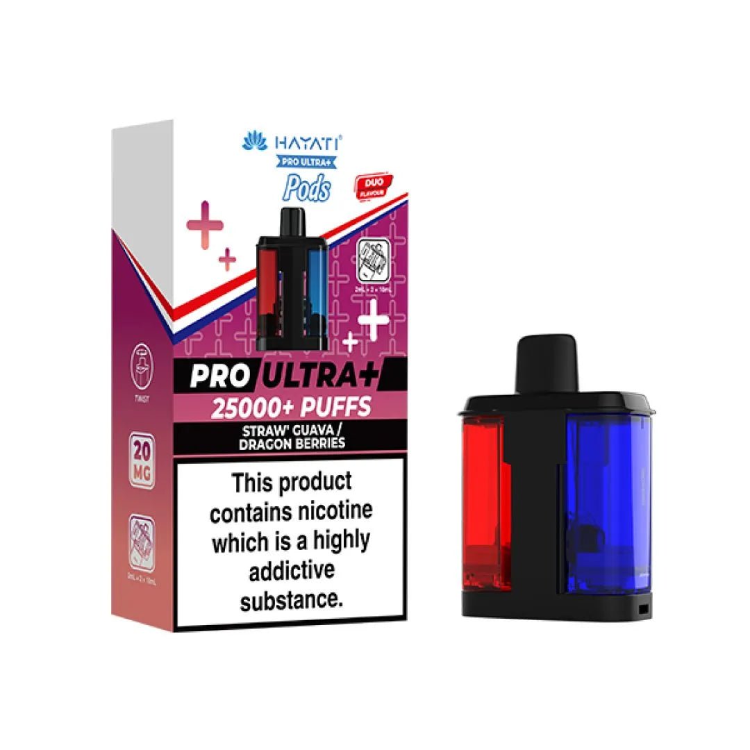 Hayati Pro Ultra Plus 25k Replacement Pods Pack of 5