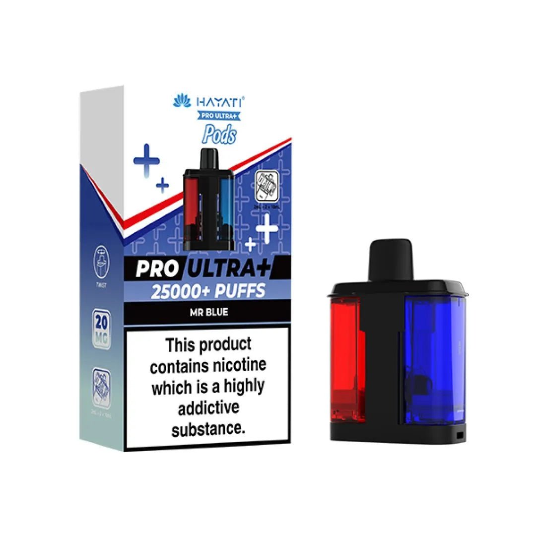 Hayati Pro Ultra Plus 25k Prefilled Pods - Power Vape Shop
