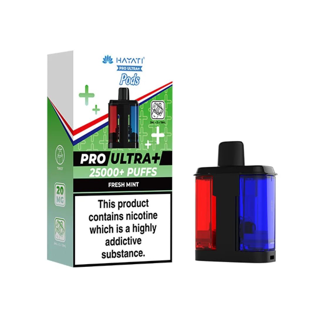 Hayati Pro Ultra Plus 25k Prefilled Pods - Power Vape Shop