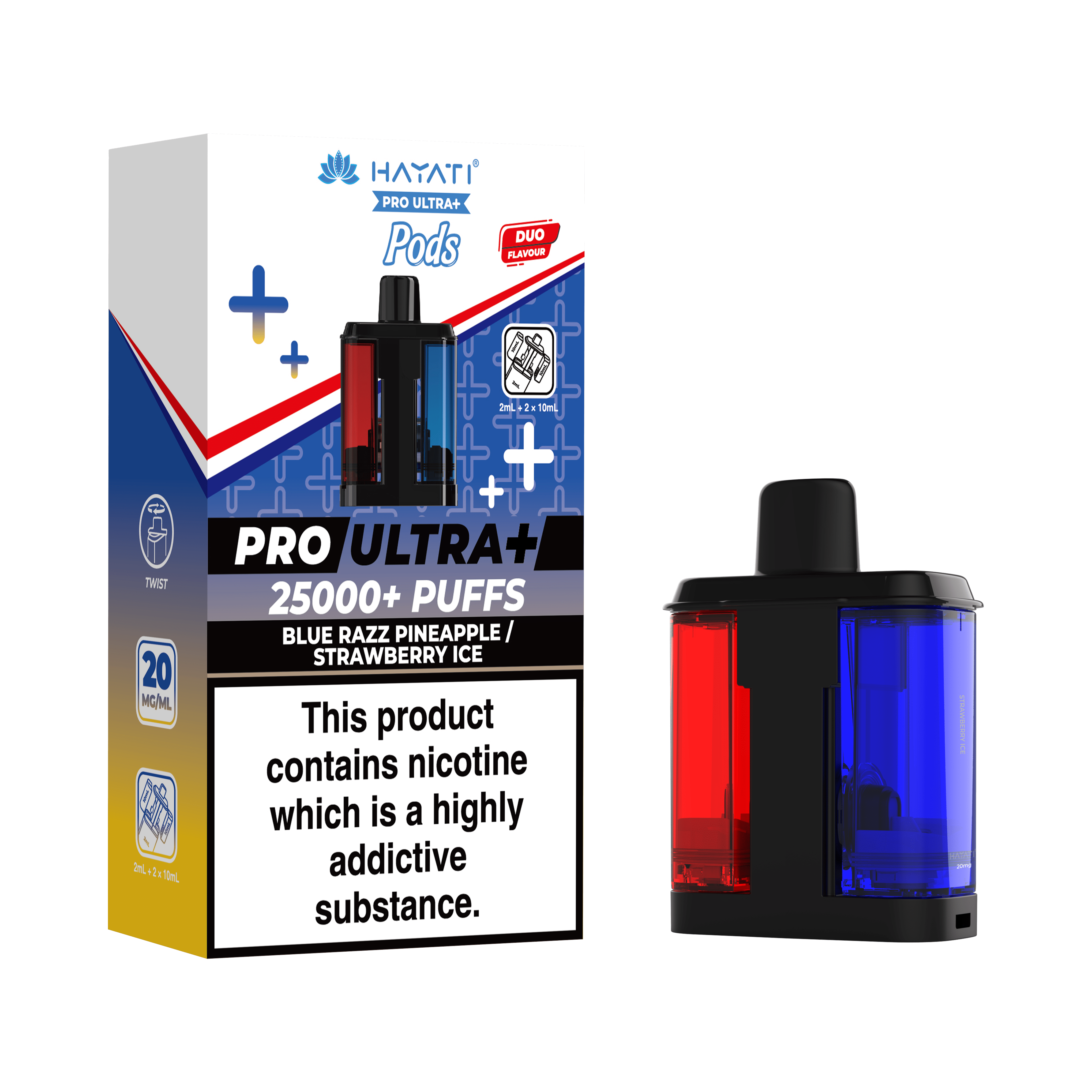 Hayati Pro Ultra Plus 25k Replacement Pods Pack of 5 - Power Vape Shop