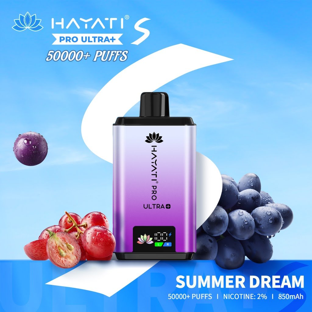 Hayati Pro Ultra Plus S 50K Vape | 10 for 90 & 5 for 40 Hayati Pro Ultra Plus S 50K Vape | 10 for 90 & 5 for 40
