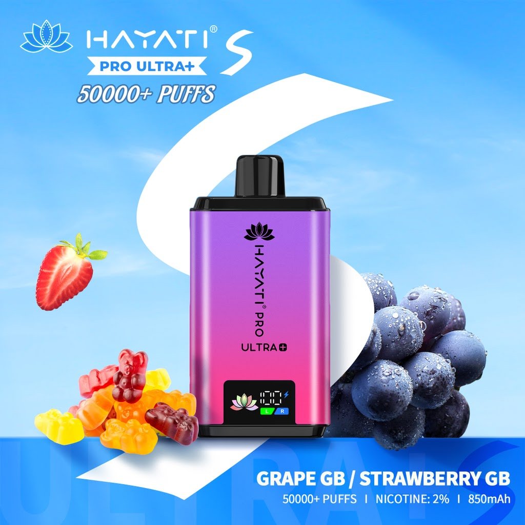 Hayati Pro Ultra Plus S 50K Vape | 10 for 90 & 5 for 40 Hayati Pro Ultra Plus S 50K Vape | 10 for 90 & 5 for 40