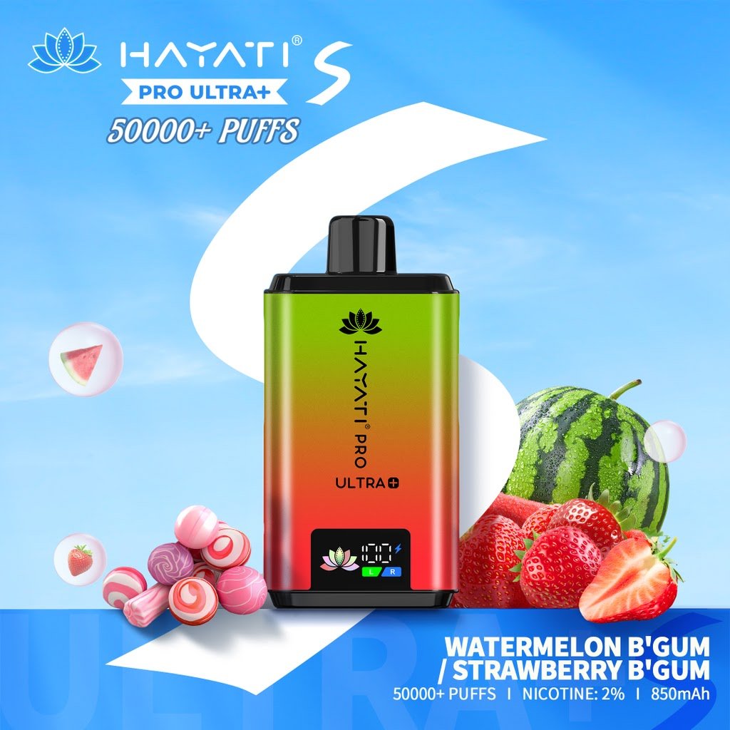 Hayati Pro Ultra Plus S 50K Vape | 10 for 90 & 5 for 40 Hayati Pro Ultra Plus S 50K Vape | 10 for 90 & 5 for 40
