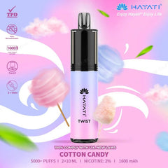 Hayati Twist 5000 Puffs Vape - Hayati Twist Legal Big Puffs Vape - Power Vape Shop