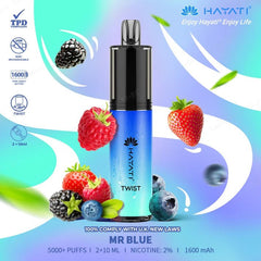 Hayati Twist 5000 Puffs Vape - Hayati Twist Legal Big Puffs Vape - Power Vape Shop