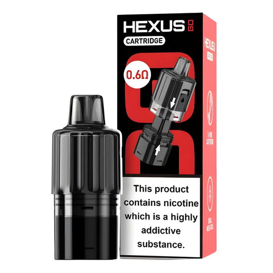 Hexus Go Replacement Pod + Refillable Container - Power Vape Shop