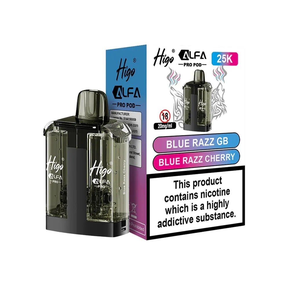 Higo Alfa Pro 25K Prefilled Pod - Power Vape Shop