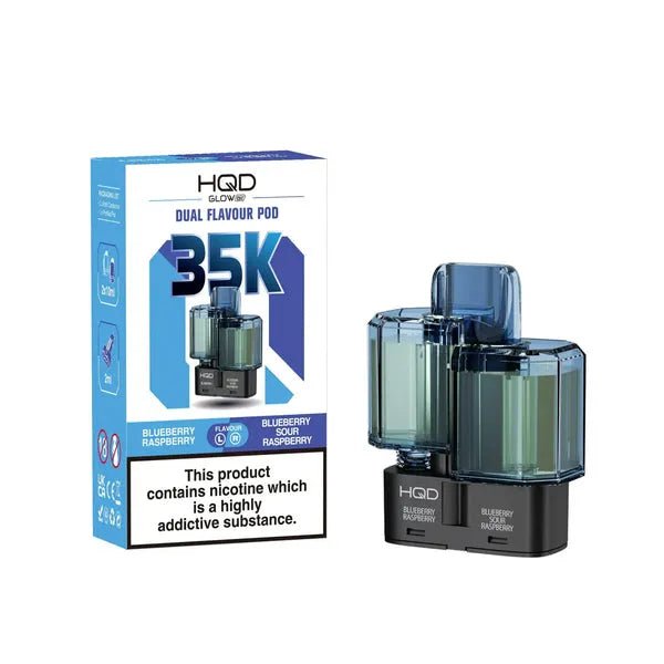 HQD Glow Air 35K Prefilled Pods - Power Vape Shop