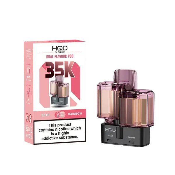 HQD Glow Air 35K Prefilled Pods - Power Vape Shop