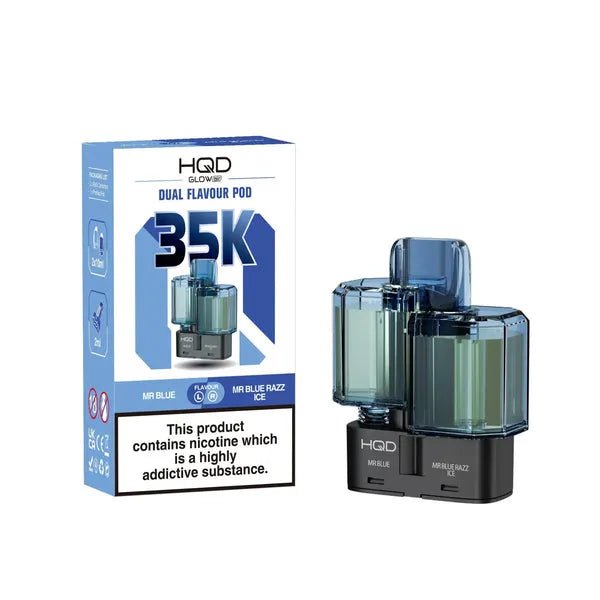 HQD Glow Air 35K Prefilled Pods - Power Vape Shop