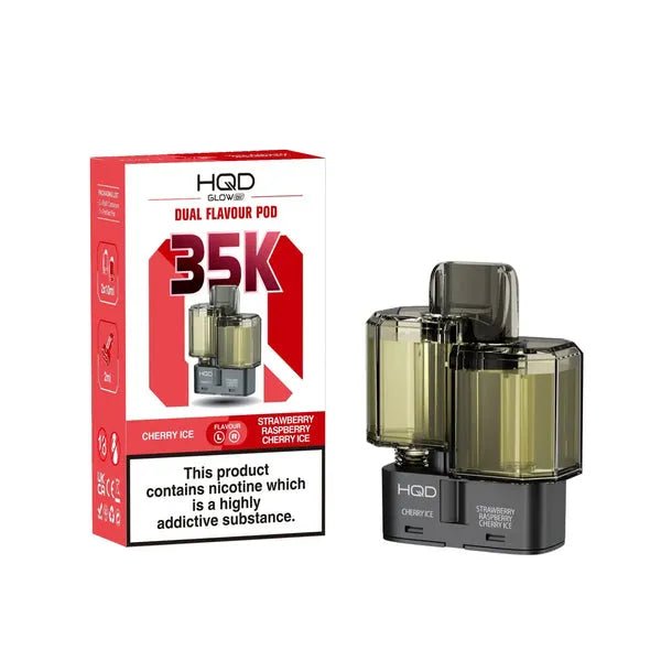 HQD Glow Air 35K Prefilled Pods - Power Vape Shop