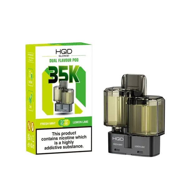 HQD Glow Air 35K Prefilled Pods - Power Vape Shop