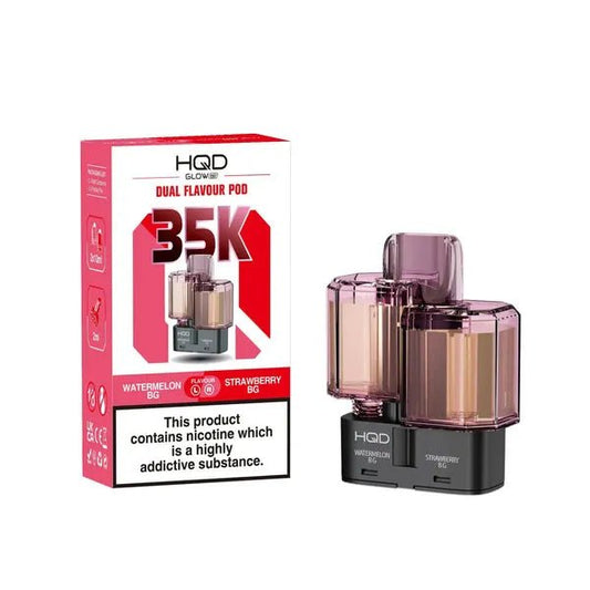 HQD Glow Air 35K Prefilled Pods - Power Vape Shop
