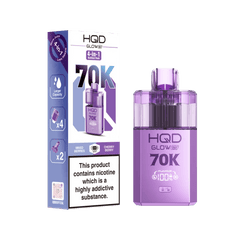 HQD Glow Air 70K Prefilled Pod Vape Kit - Power Vape Shop