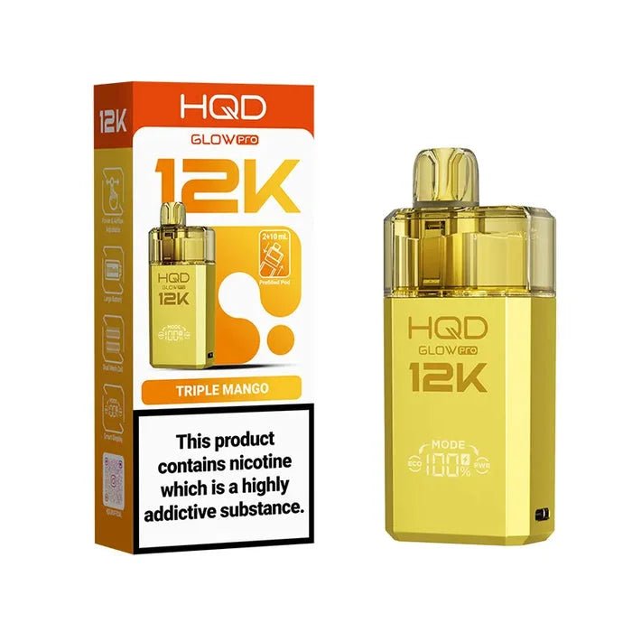 HQD Glow Pro 12K Prefilled Pod Kit - Power Vape Shop