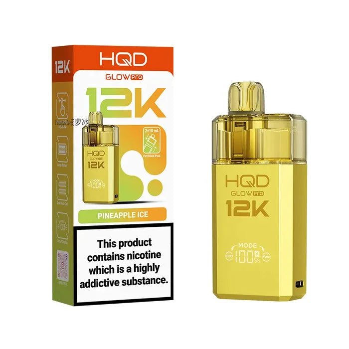 HQD Glow Pro 12K Prefilled Pod Kit - Power Vape Shop
