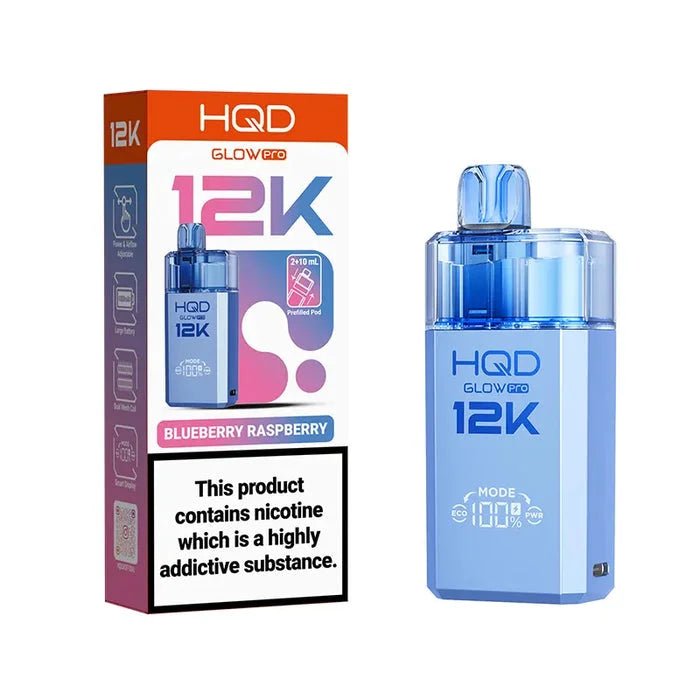 HQD Glow Pro 12K Prefilled Pod Kit - Power Vape Shop