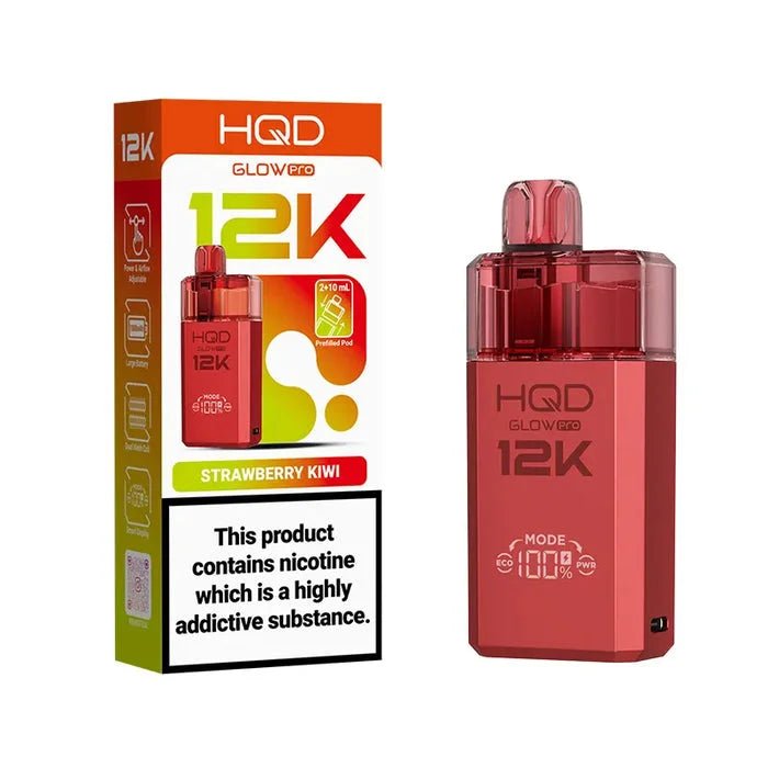 HQD Glow Pro 12K Prefilled Pod Kit - Power Vape Shop