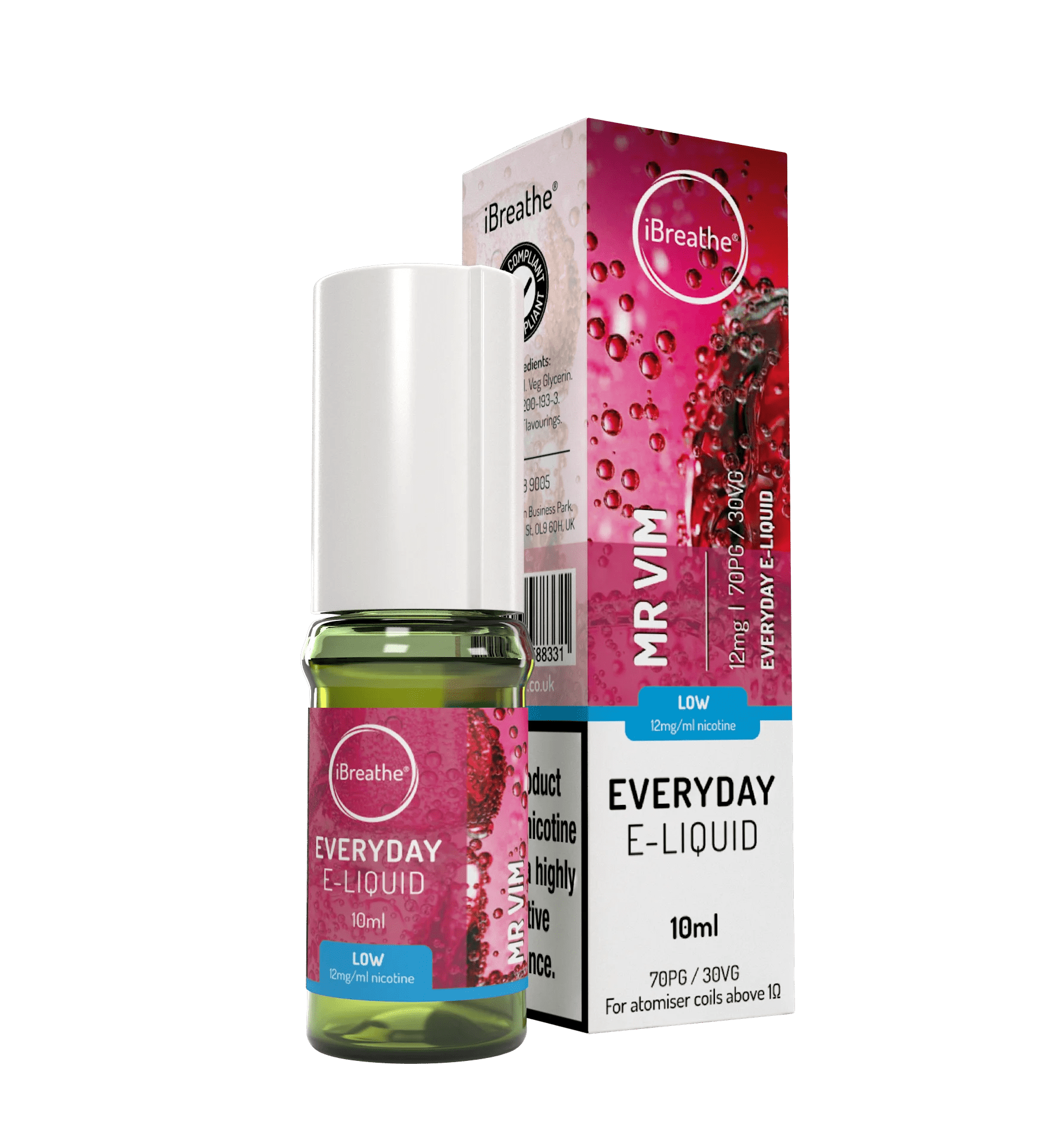 iBreath Everday E-liquid - Power Vape Shop