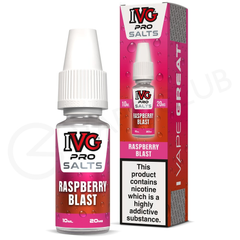 Raspberry Blast E-Liquid by IVG Pro Salts