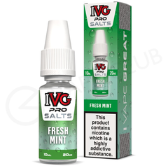 Fresh Mint E-Liquid by IVG Pro Salts