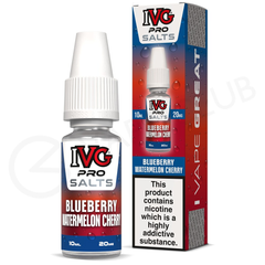 Blueberry Watermelon Cherry E-Liquid by IVG Pro Salts