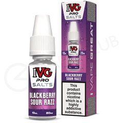Blackberry Sour Razz E-Liquid by IVG Pro Salts