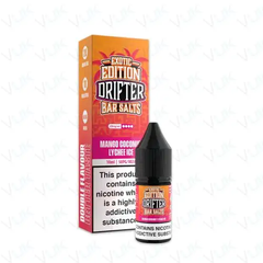 Drifter Bar Salts Exotic Edition Mango Coconut Lychee Nic Salts