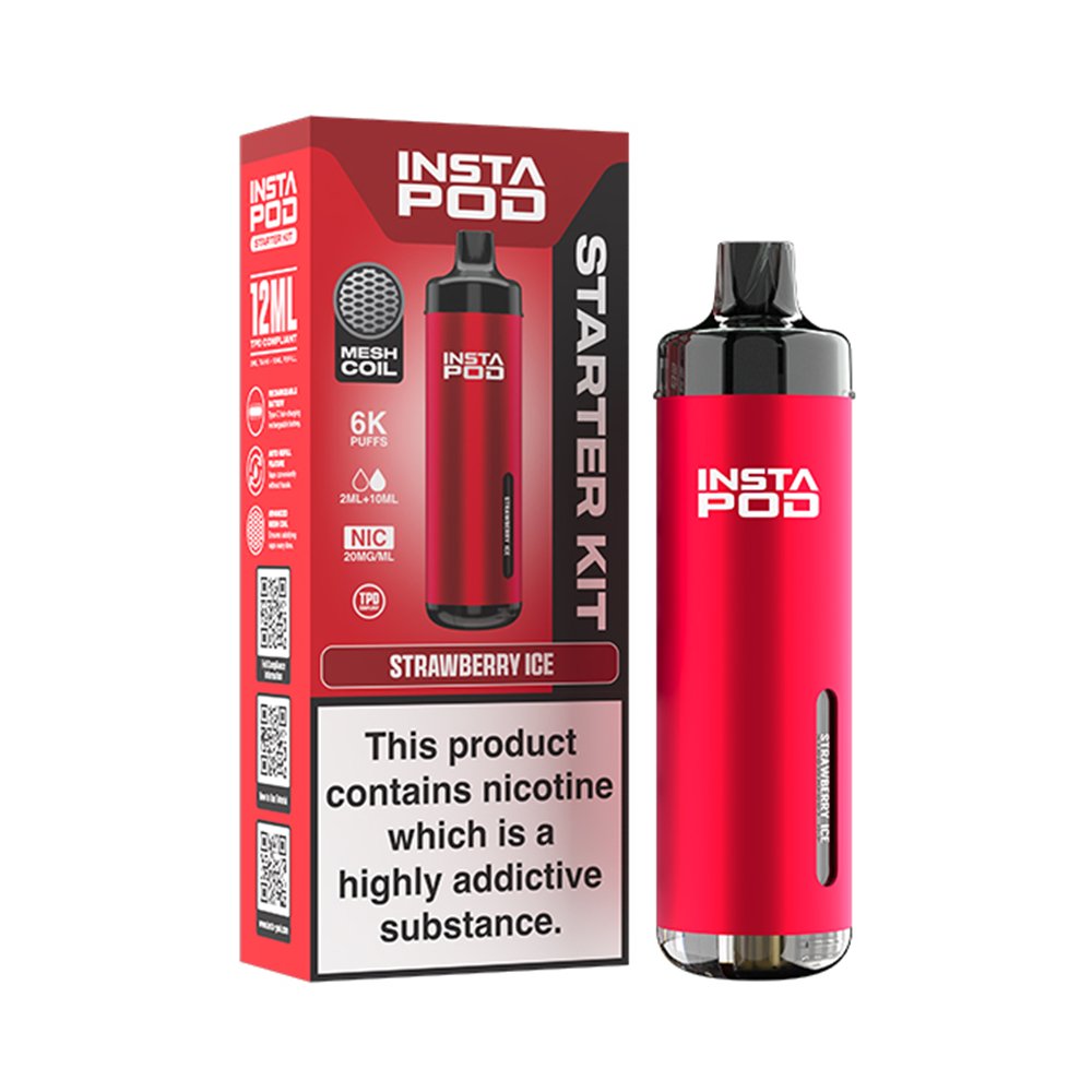 Instapod 6000 Prefilled Pod Kit by Instafill - Power Vape Shop