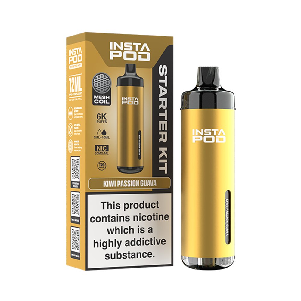 Instapod 6000 Prefilled Pod Kit by Instafill - Power Vape Shop