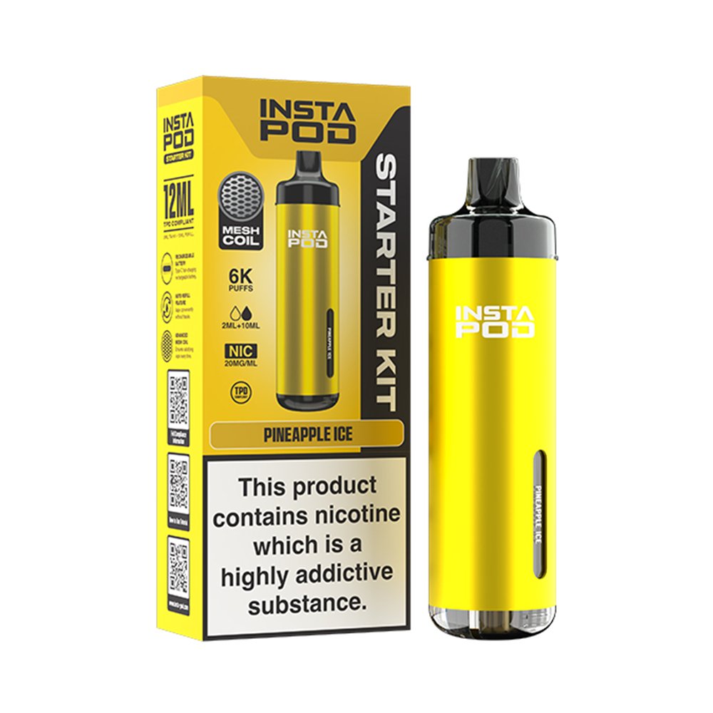 Instapod 6000 Prefilled Pod Kit by Instafill - Power Vape Shop