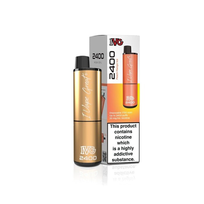 IVG 2400 Peach Mango Ice - Power Vape Shop