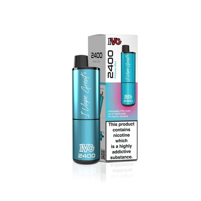 IVG 2400 Professor Blue - Power Vape Shop