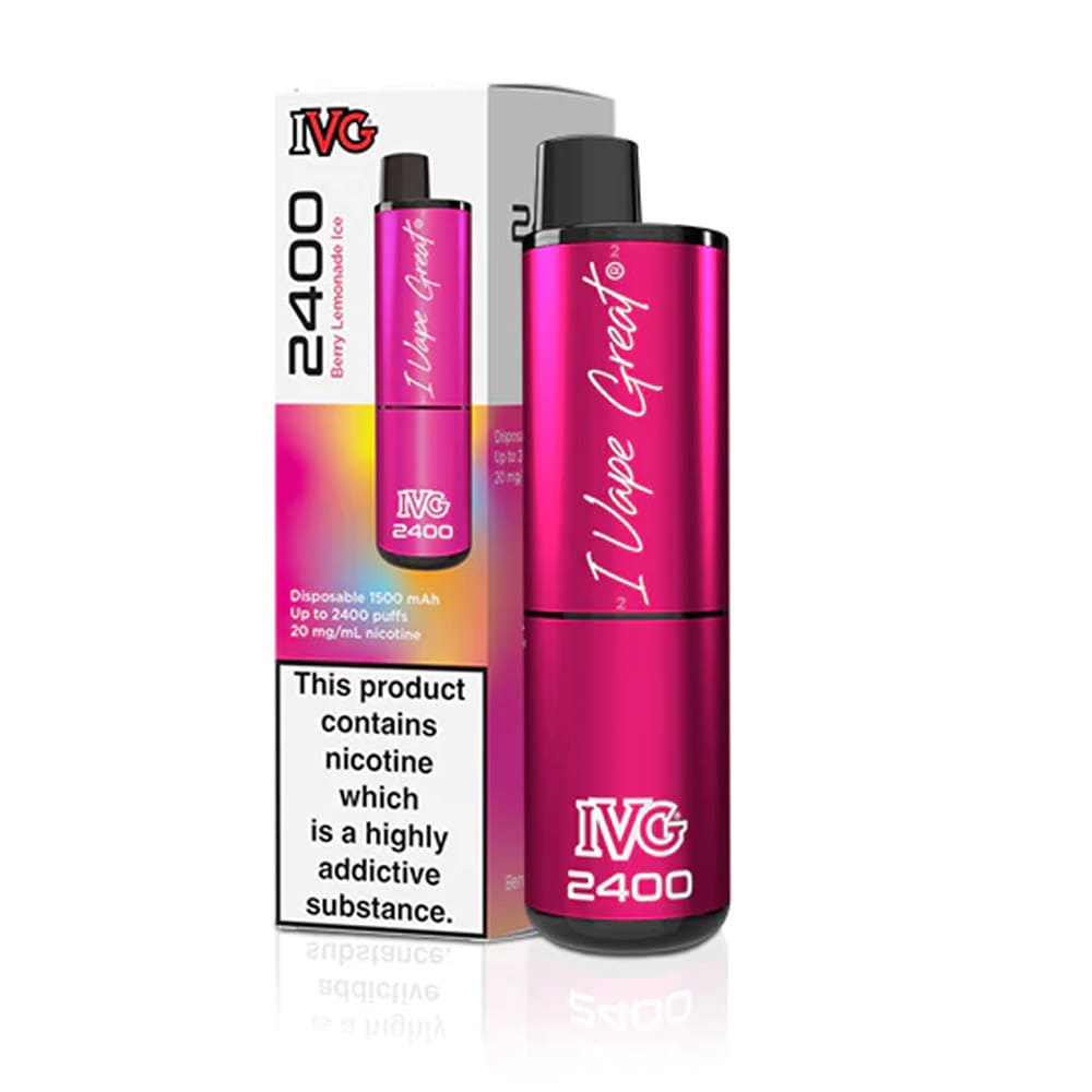 IVG 2400 Puffs Vape - Legal Big Puffs IVG 2400 Vape - Power Vape Shop