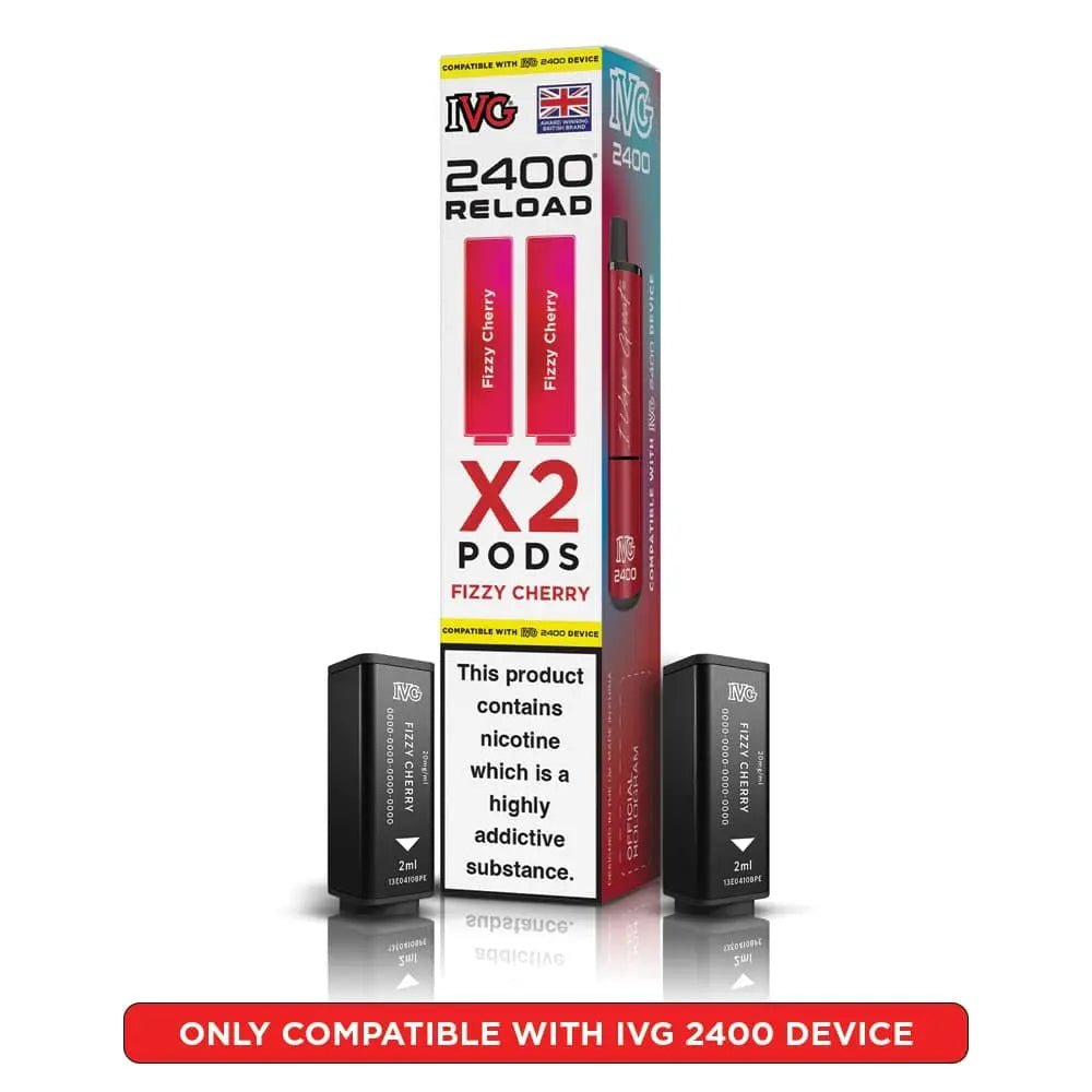 IVG 2400 Reload 4 in 1 Prefilled Pods | Pack of 4 - Power Vape Shop