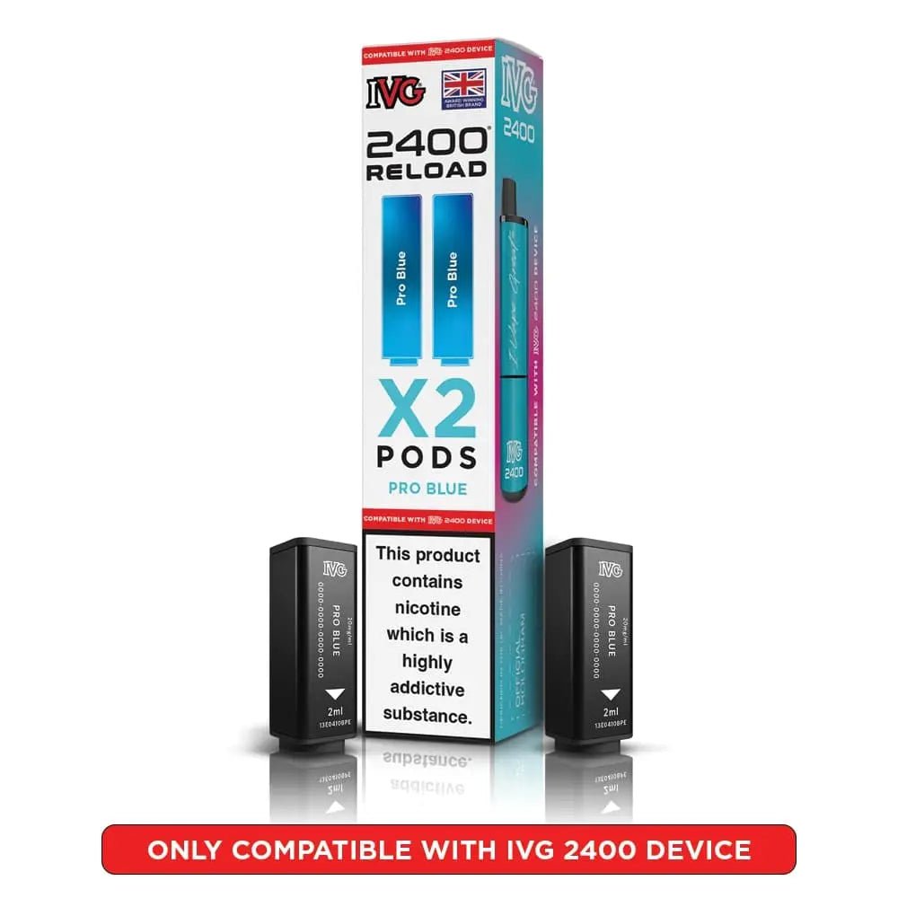 IVG 2400 Reload 4 in 1 Prefilled Pods | Pack of 4 - Power Vape Shop