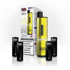 IVG Air 4 In 1 Yellow Starter Kit - Power Vape Shop