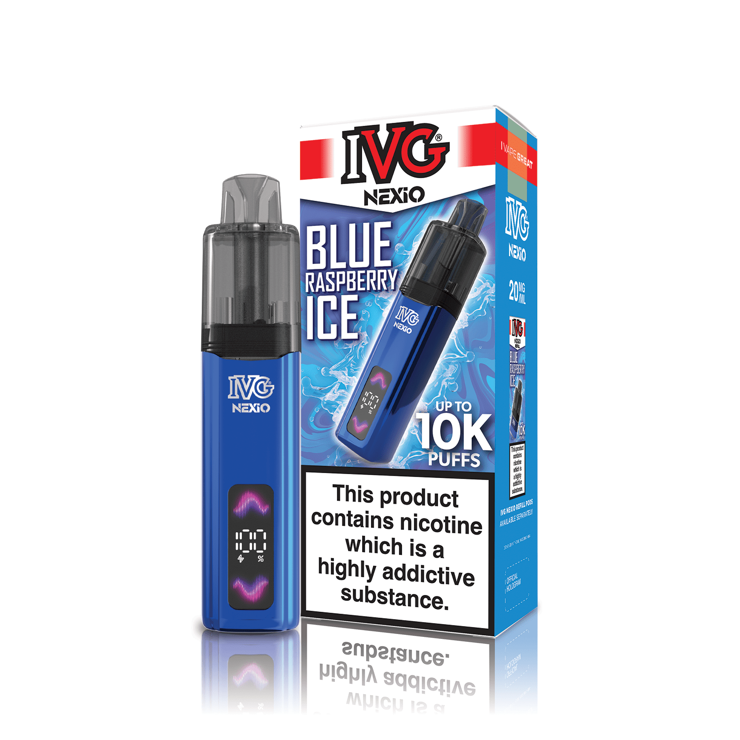 IVG Nexio 10K Puffs Prefilled Pod Vape Kit - Power Vape Shop