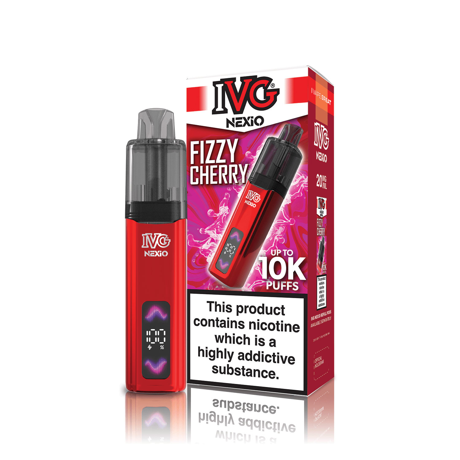 IVG Nexio 10K Puffs Prefilled Pod Vape Kit - Power Vape Shop