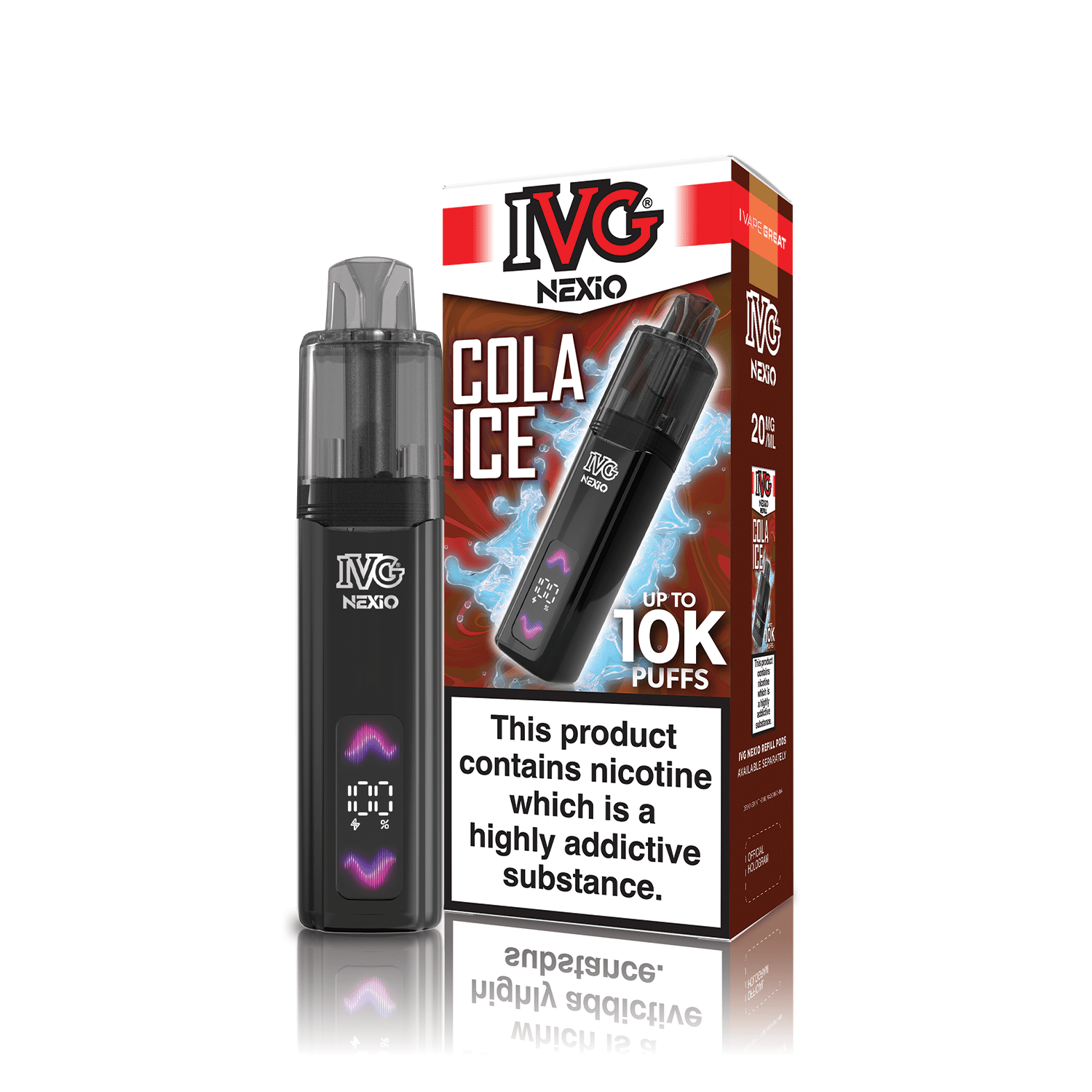 IVG Nexio 10K Puffs Prefilled Pod Vape Kit - Power Vape Shop