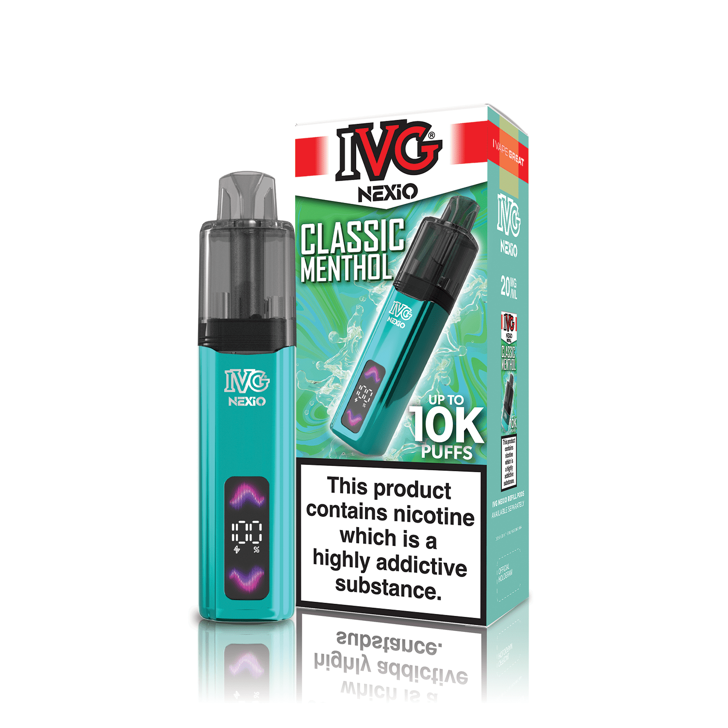 IVG Nexio 10K Puffs Prefilled Pod Vape Kit - Power Vape Shop