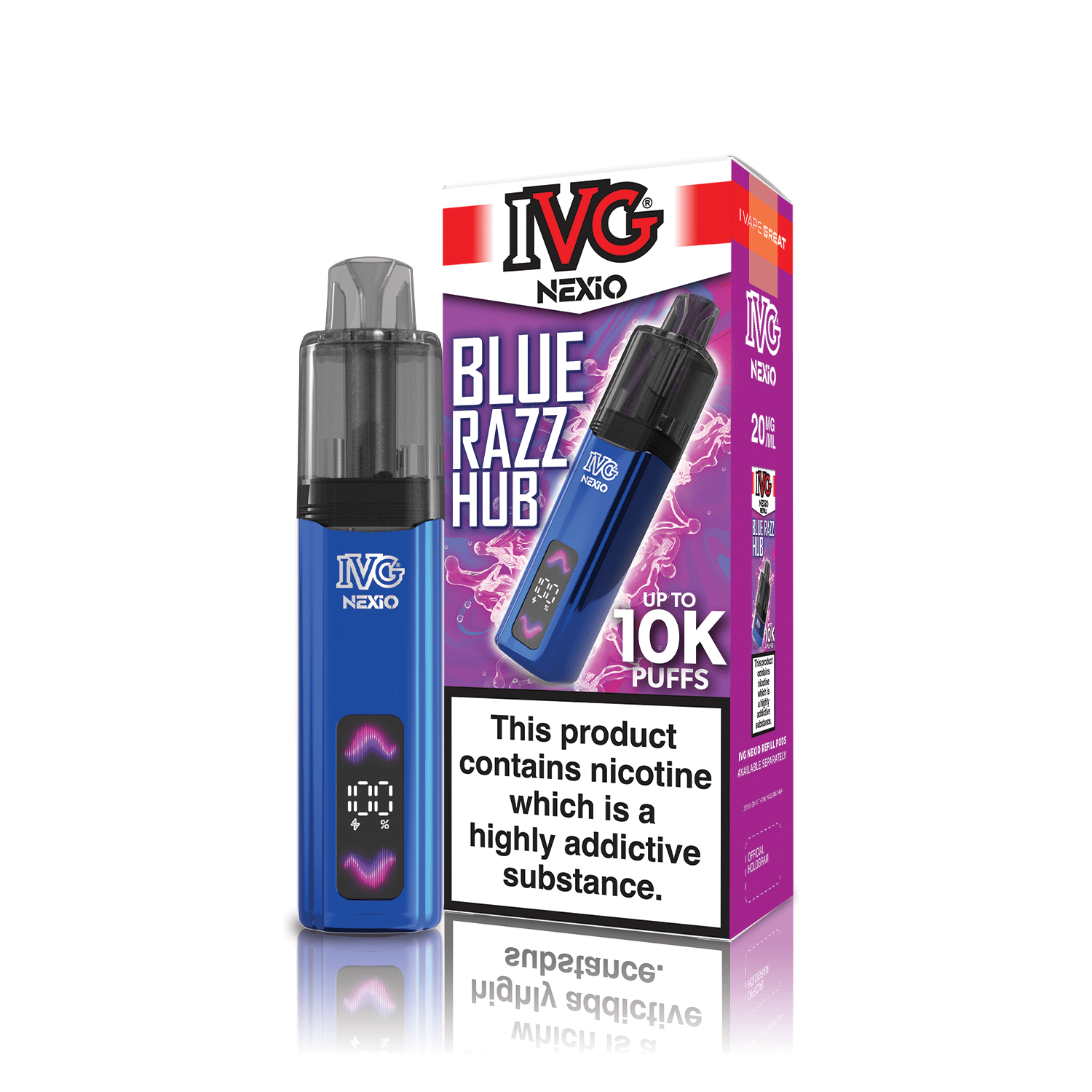 IVG Nexio 10K Puffs Prefilled Pod Vape Kit - Power Vape Shop