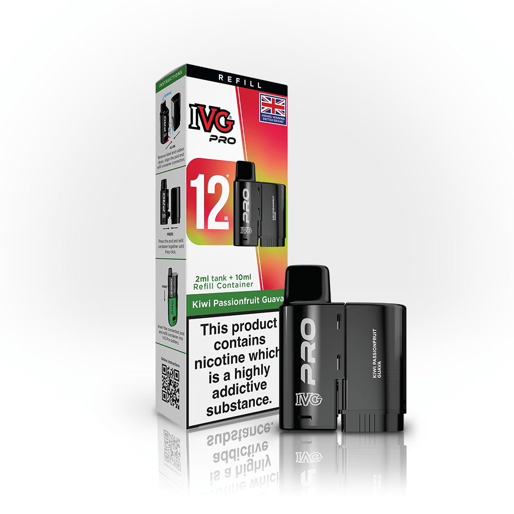 IVG Pro 12 Prefilled Vape Pods | Refill Containers IVG Pro 12 Prefilled Vape Pods | Refill Containers