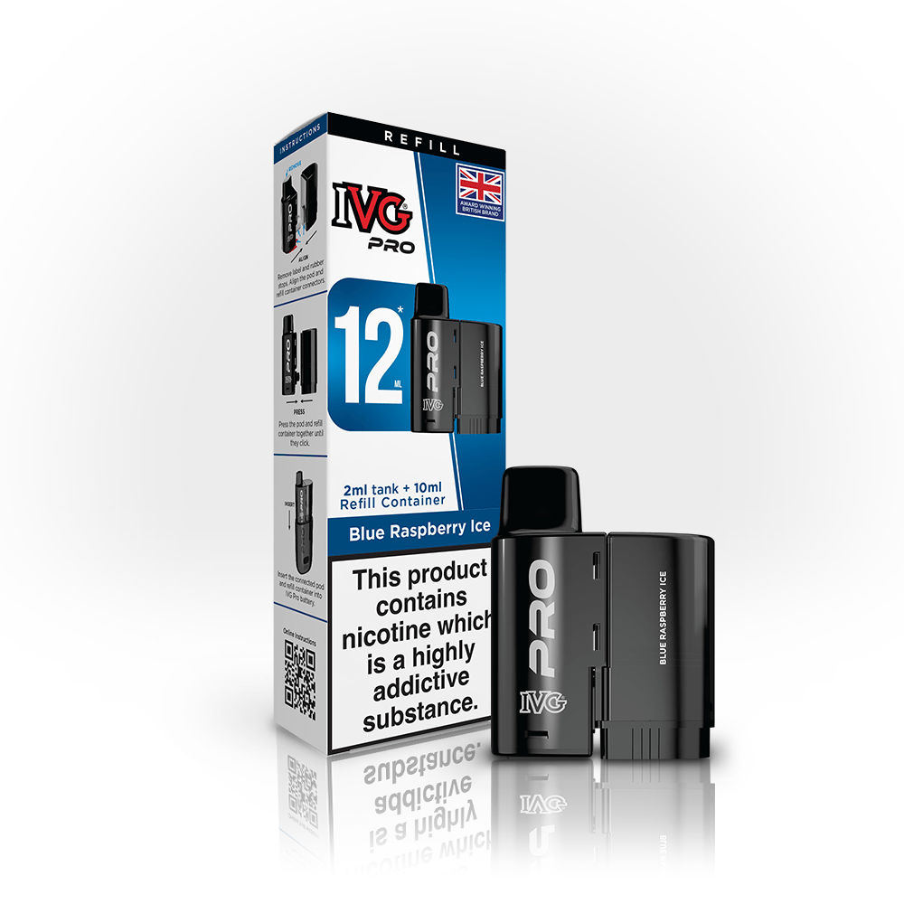 IVG Pro 12 Prefilled Vape Pods | Refill Containers - Power Vape Shop