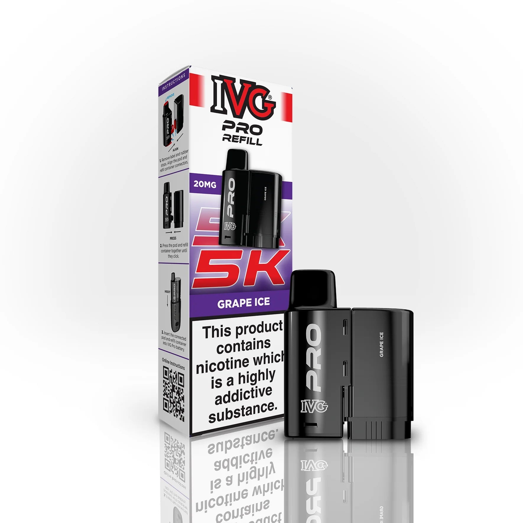 IVG Pro 5K Refills Pods - Power Vape Shop