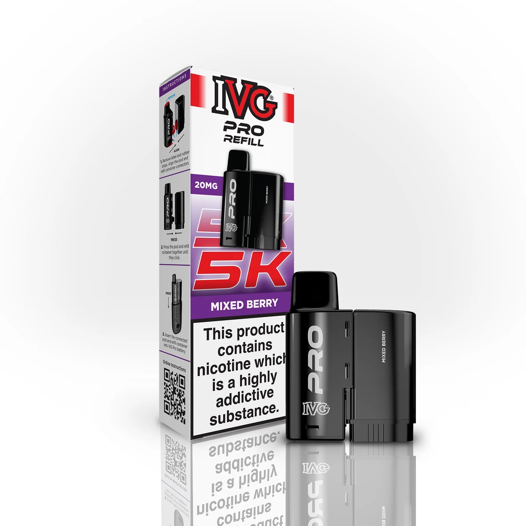 IVG Pro 5K Refills Pods - Power Vape Shop
